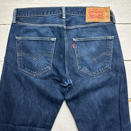 Levis 501 Vintage Navy Jeans