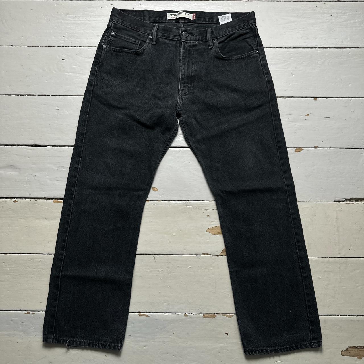 Levis 505 Baggy Dark Grey Black Jeans