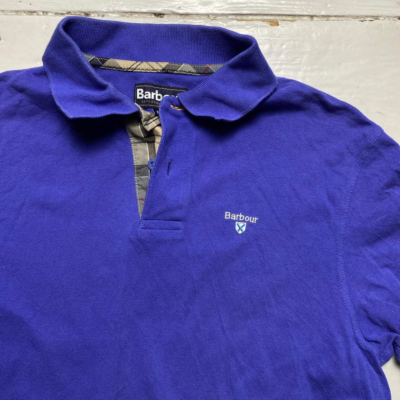 Barbour Lilac Purple Polo Shirt
