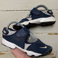 Nike Air Rifts Navy and White 2015