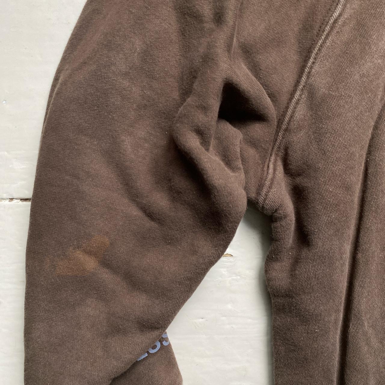 Essentials Fear of God Brown and Black Baggy Hoodie