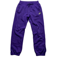 Nike Swoosh Purple and White Baggy Joggers (S)