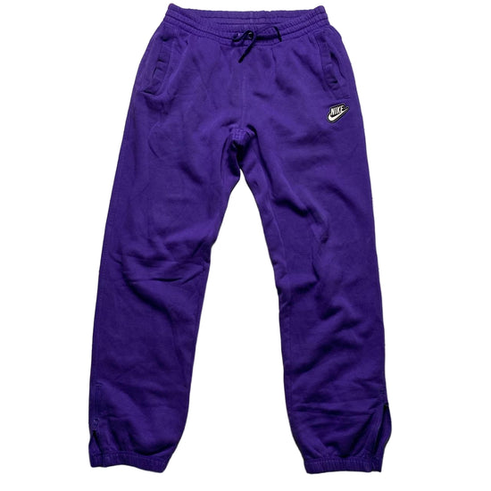 Nike Swoosh Purple and White Baggy Joggers (S)