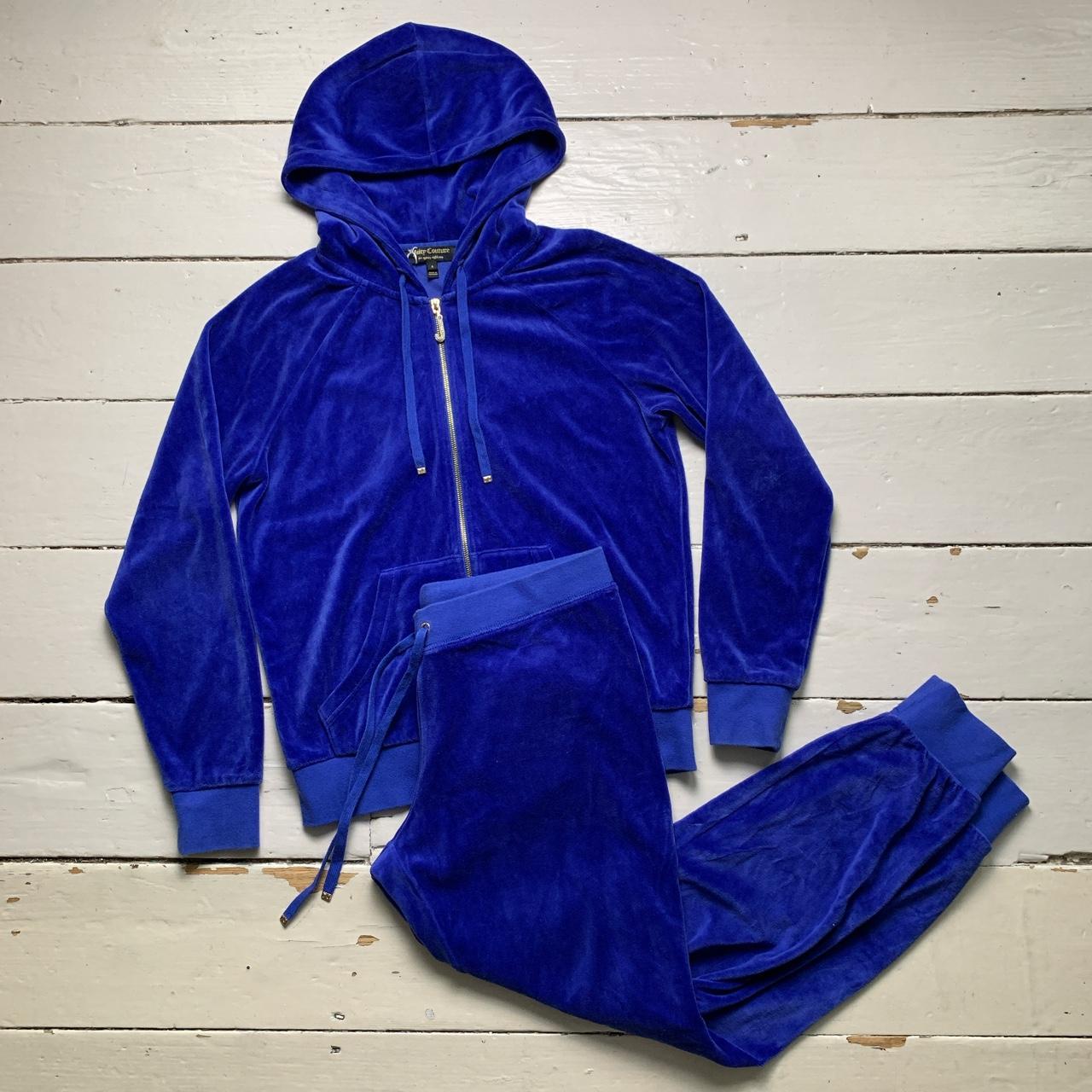 Juicy Couture Blue Velour Tracksuit