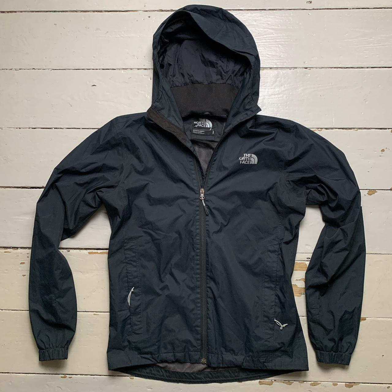 The North Face Windbreaker Navy and White