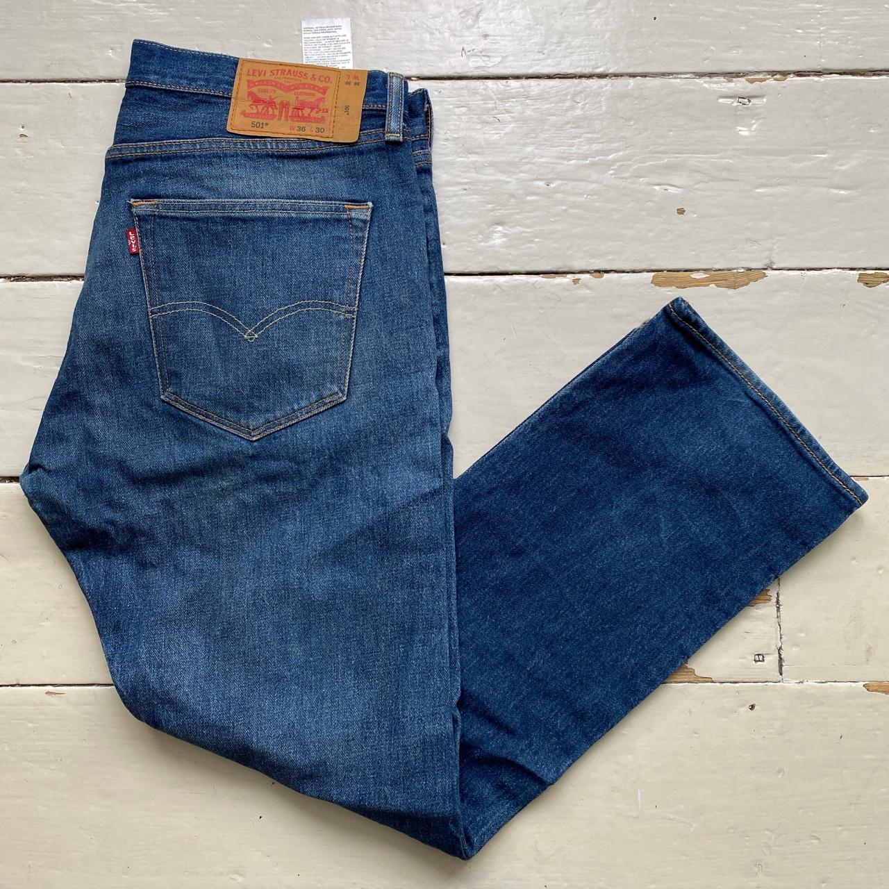 Levis 501 Vintage Blue Jeans