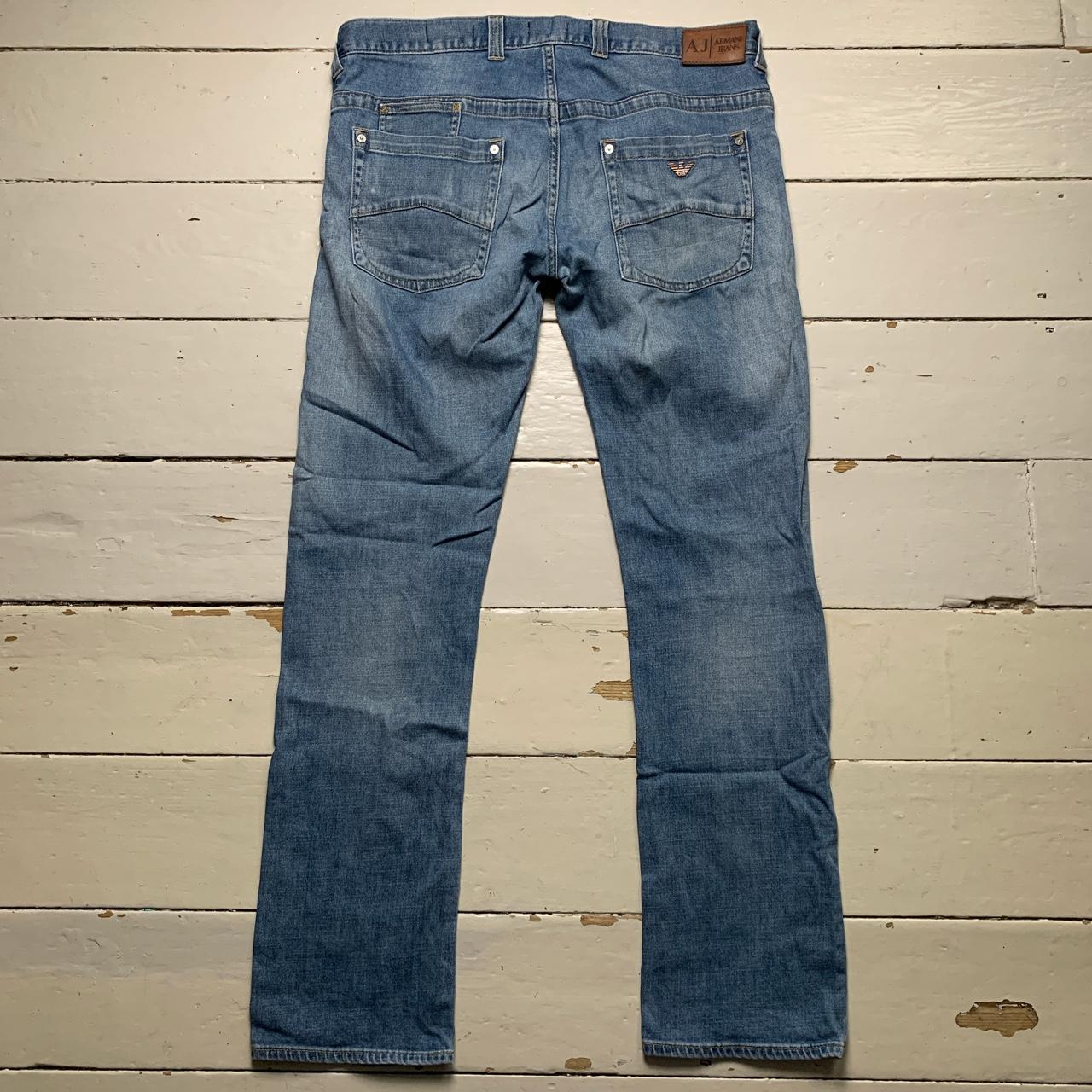 Armani J08 Slim Distressed Jeans