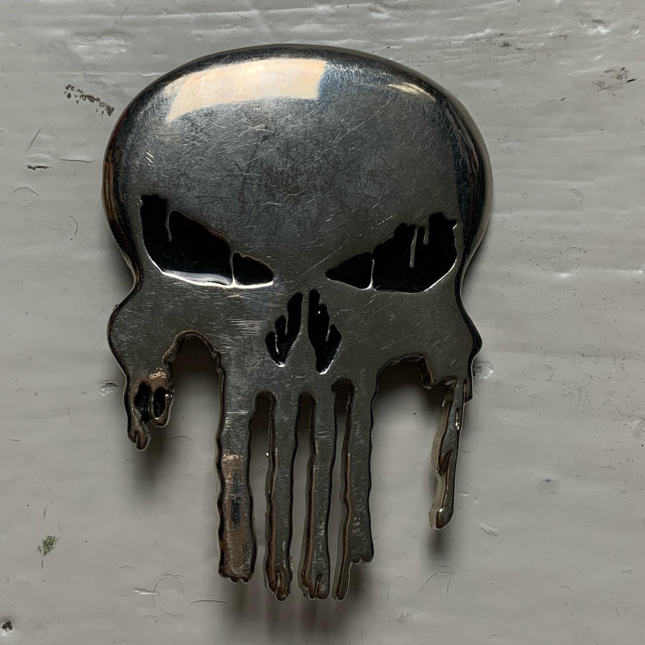 Skeleton Drip Metal y2k Belt Buckle