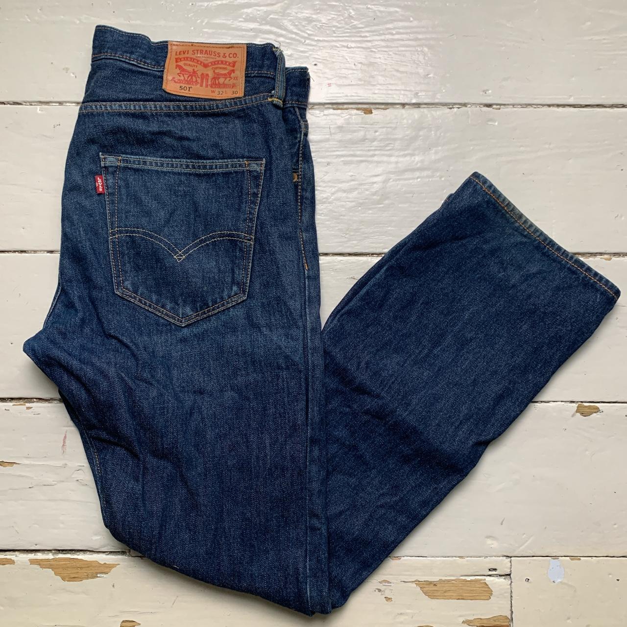 Levis 501 Vintage Dark Navy Jeans