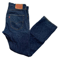 Levis 501 Vintage Dark Navy Jeans (32W)