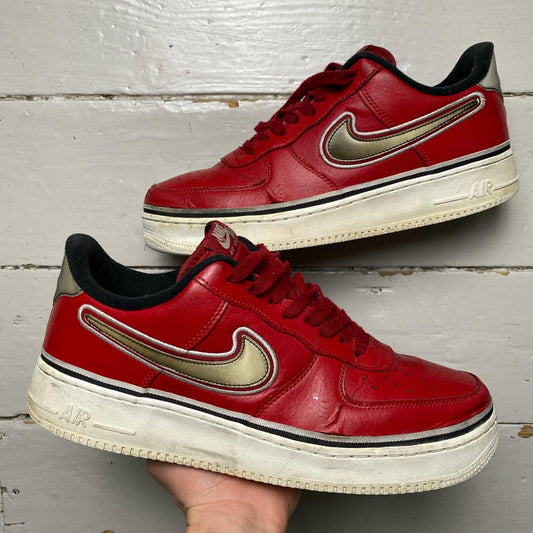 Nike Air Force 1 NBA Red