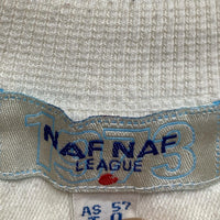 NAFNAF Vintage Cream White Rainbow Spellout Jumper (S)