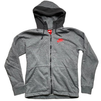 Nike Air Grey and Red Hoodie (S)