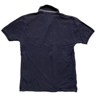 Stone Island Navy and White Polo Shirt (S)