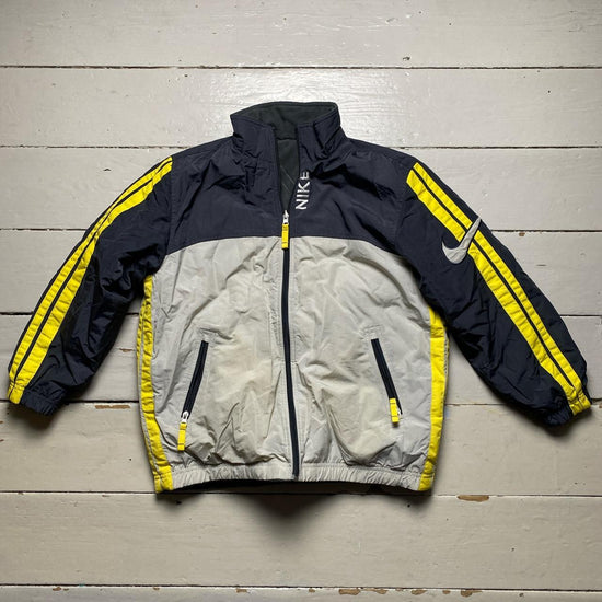 Nike Vintage Womens Reversible Fleece and Puffer Jacket