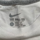Nike Just Do It White and Black T Shirt (S)