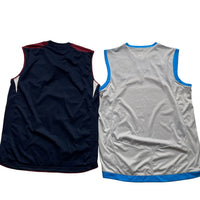 West Ham Umbro Vintage Football Jersey Vests (L)