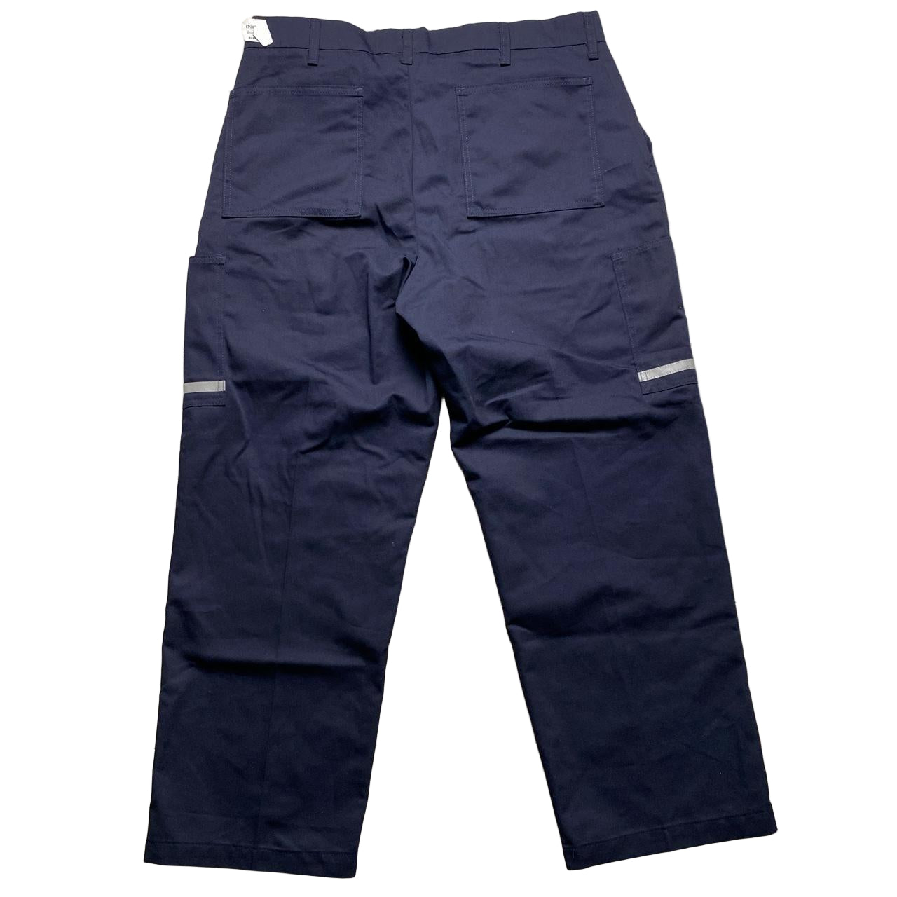 Fedex Navy Utility Reflective Strip Cargo Trousers (38W)