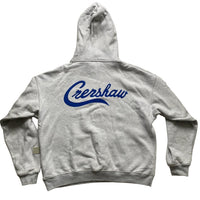 Crenshaw Fear Of God Essentials Nipsey Hussle Grey and Blue Hoodie (S)