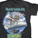 Iron Maiden Flight 666 Black T Shirt (S)