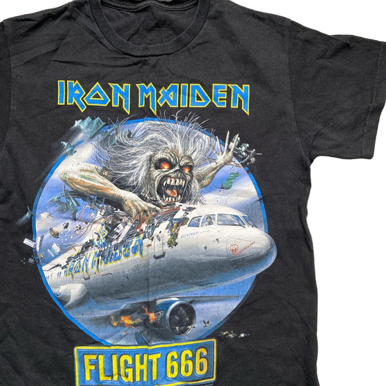 Iron Maiden Flight 666 Black T Shirt (S)
