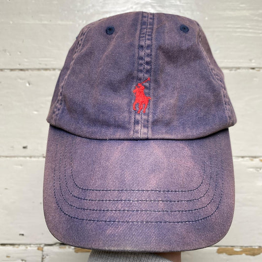 Ralph Lauren Polo Navy Faded Cap