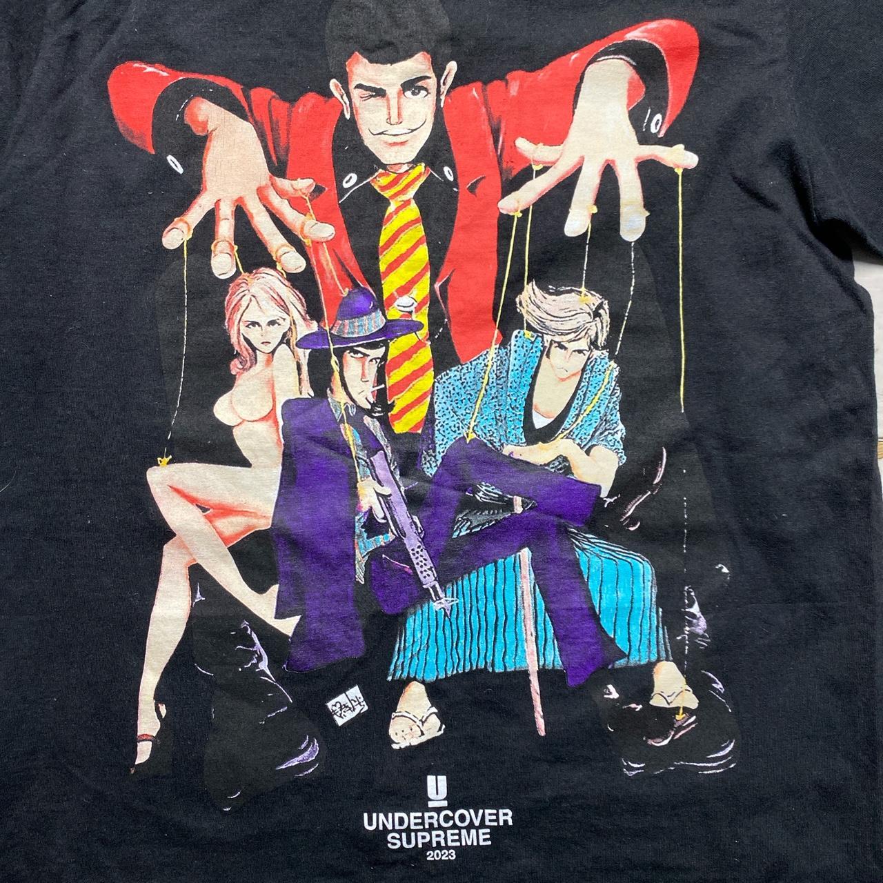 Supreme Undercover Lupin Puppet Master 2023 T Shirt