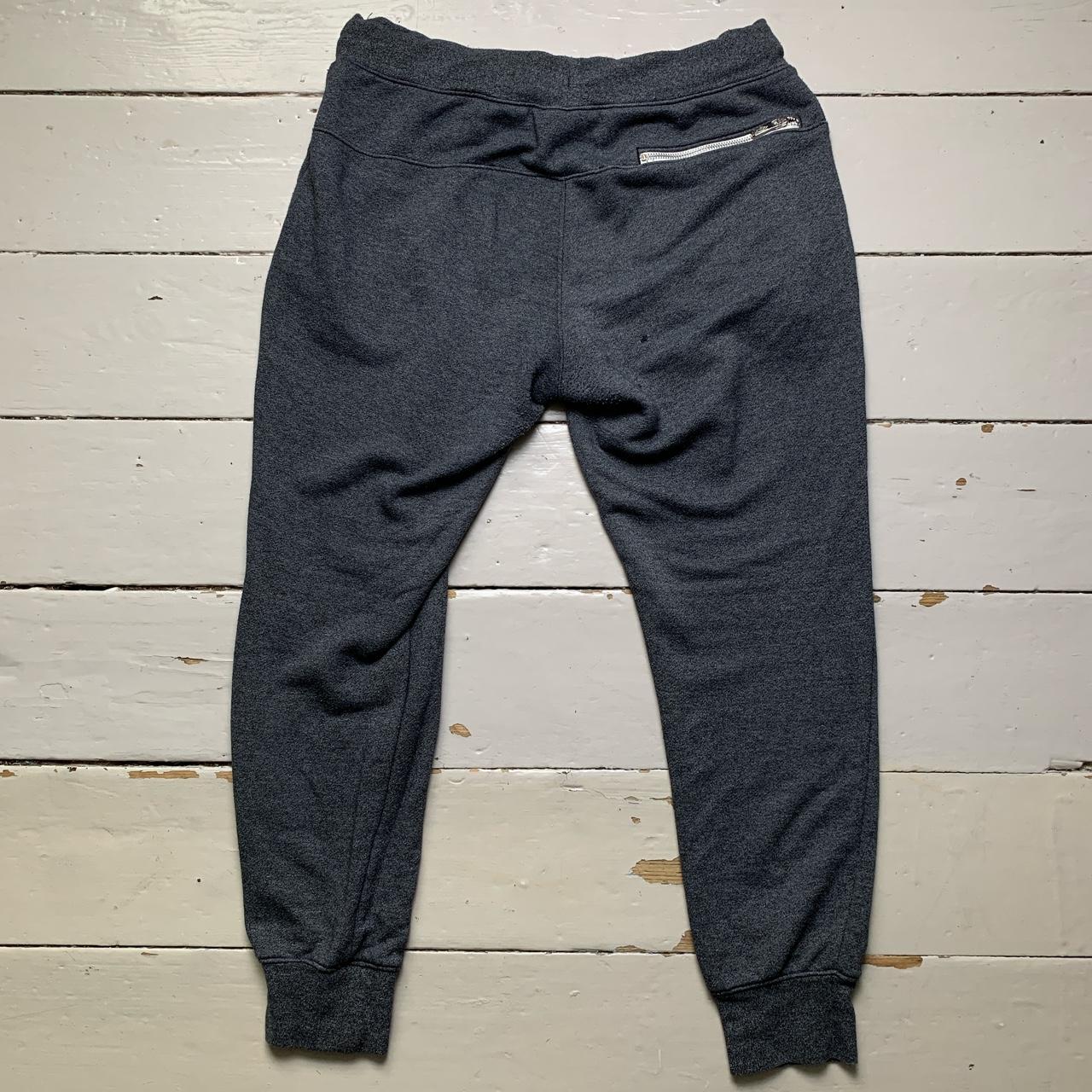 Nike Swoosh Grey and White Joggers