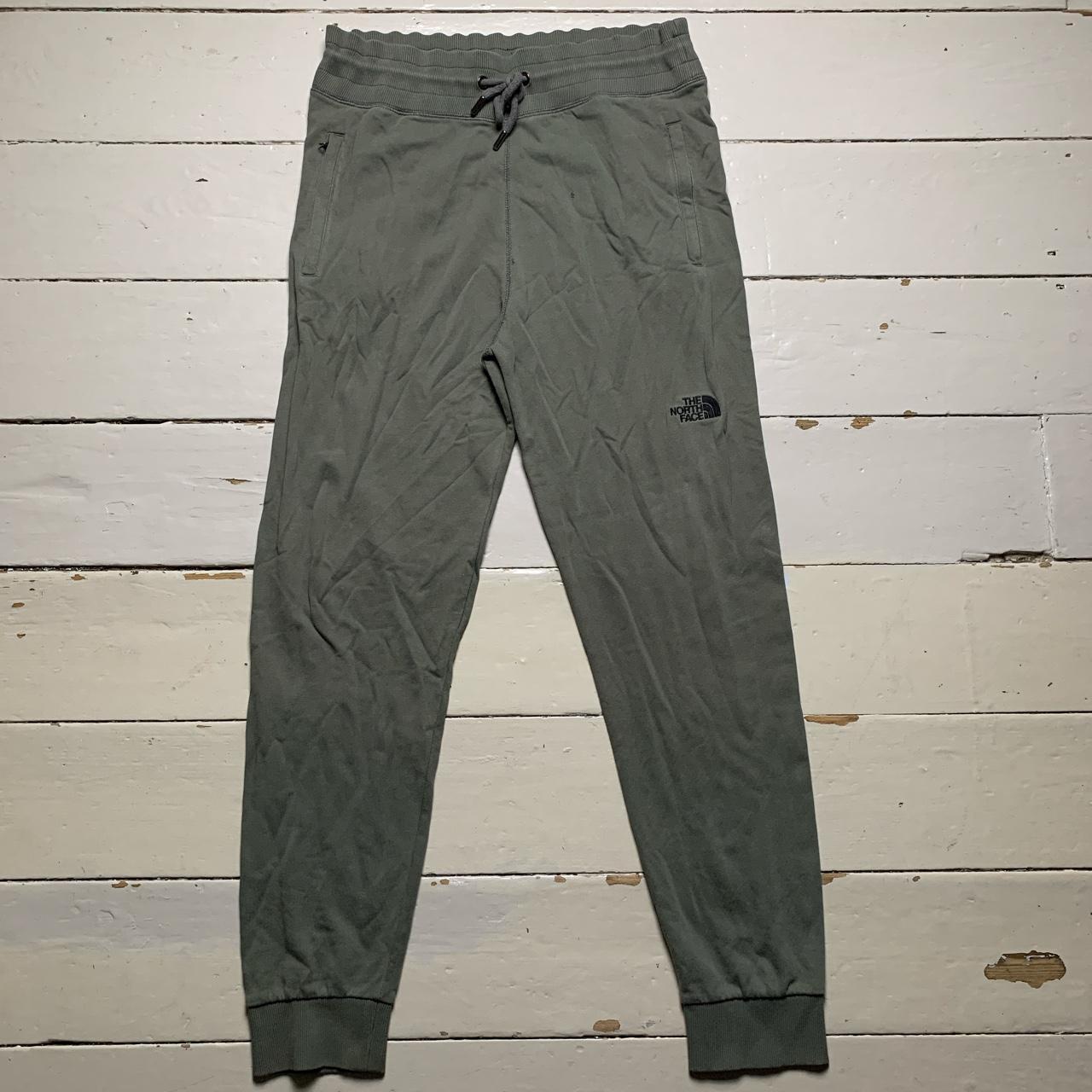 The North Face Khaki Green and Black Tracksuit