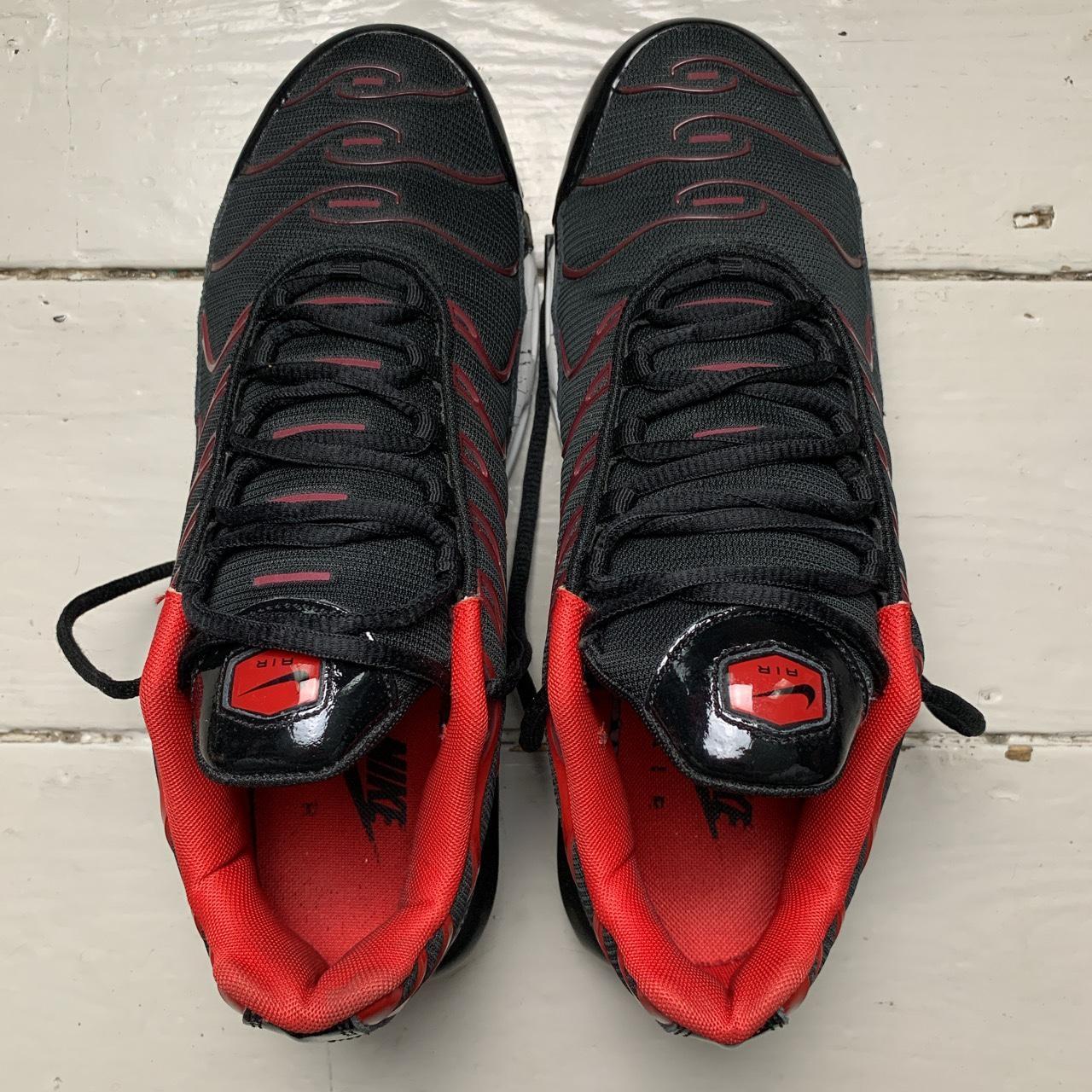 Nike TN Air Max Plus Bred Black and University Red