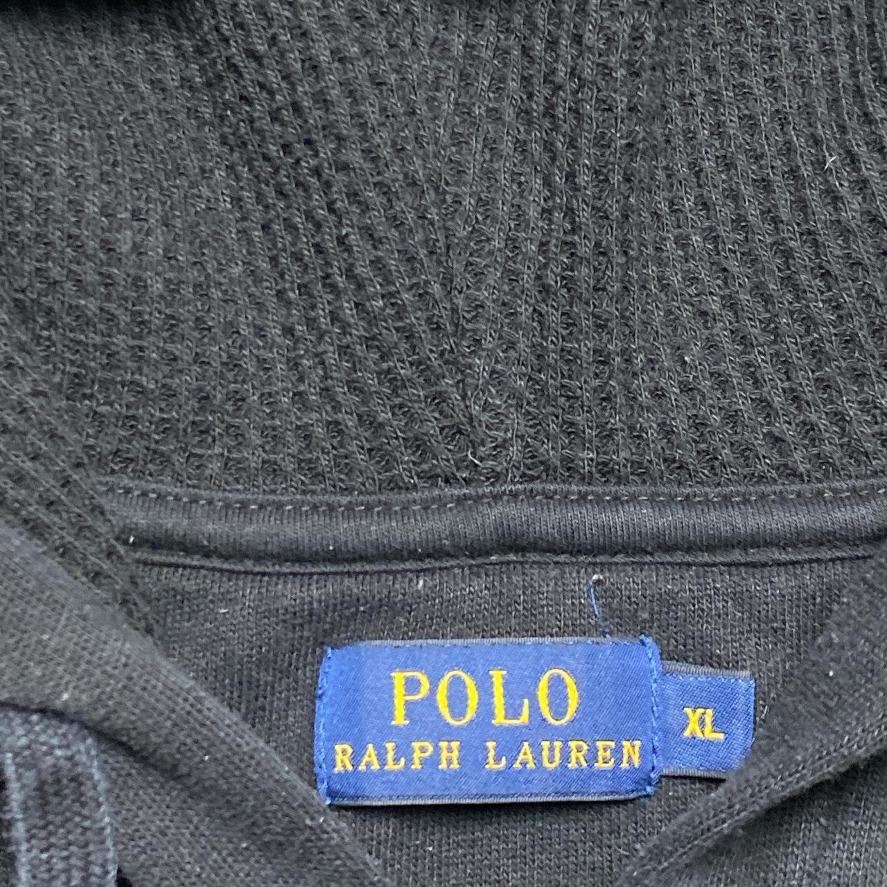 Ralph Lauren Polo Black and Red Hoodie