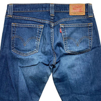 Levis 509 Low Slouch Stretch Navy Jeans (30W)