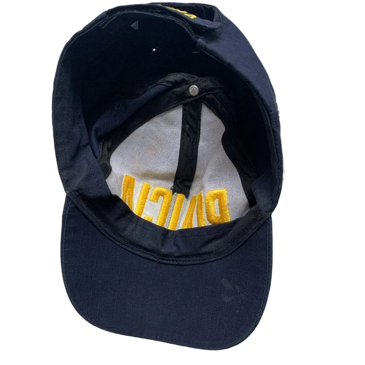 Policia Costa Rica Police Navy and Yellow Cap