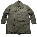 The North Face Windwall Khaki Green Camo Puffer Trench Coat (M)