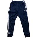 Adidas SST Navy and White 3 Stripe Full Tracksuit (S)