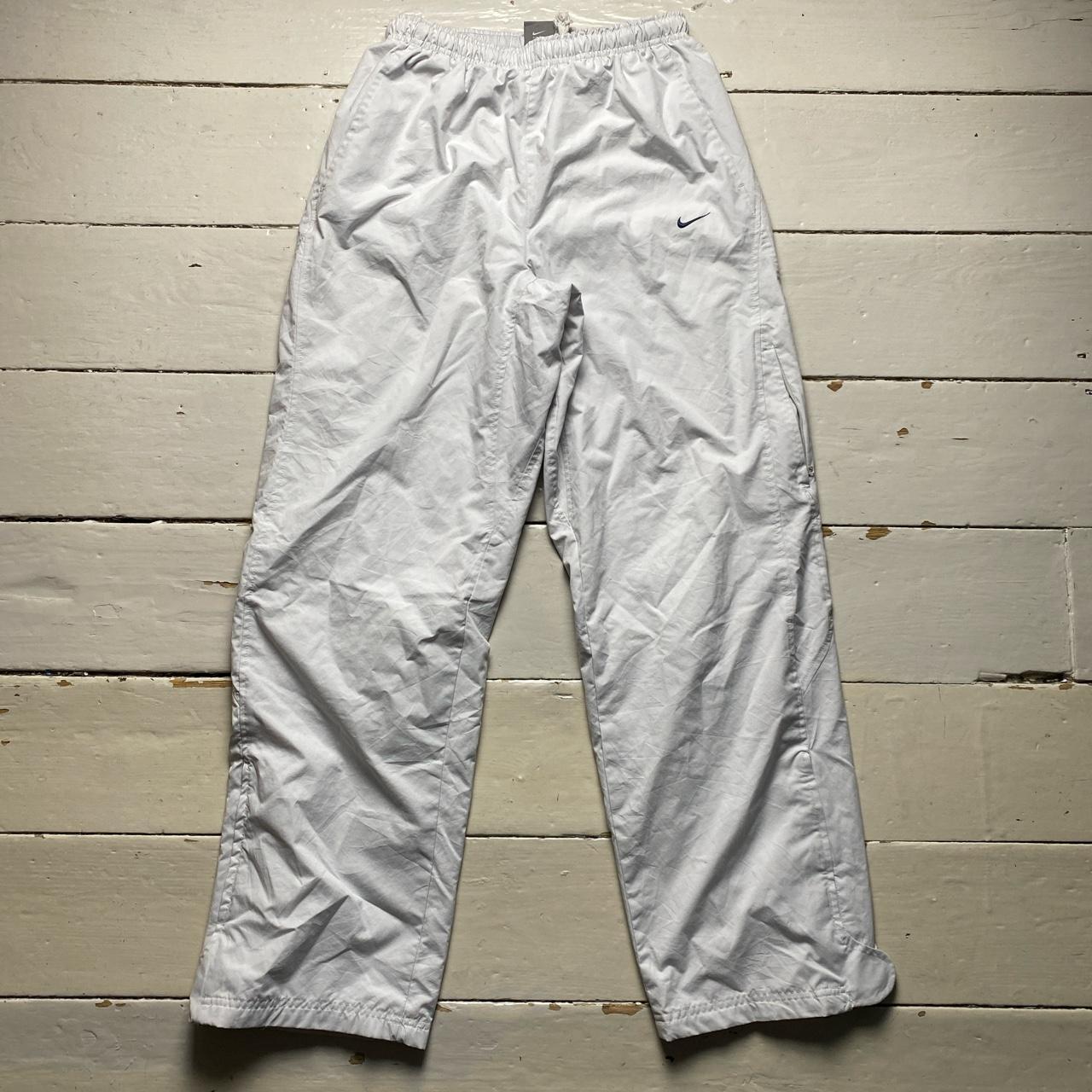 Nike Shell Trackpant Baggy Bottoms Navy Swoosh