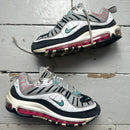 Nike Air Max 98 White Blue and Pink