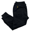 Polo Ralph Lauren Black and Yellow Pony Joggers (L)