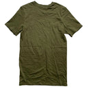 Nike Swoosh Khaki Green and Black T Shirt (XS)