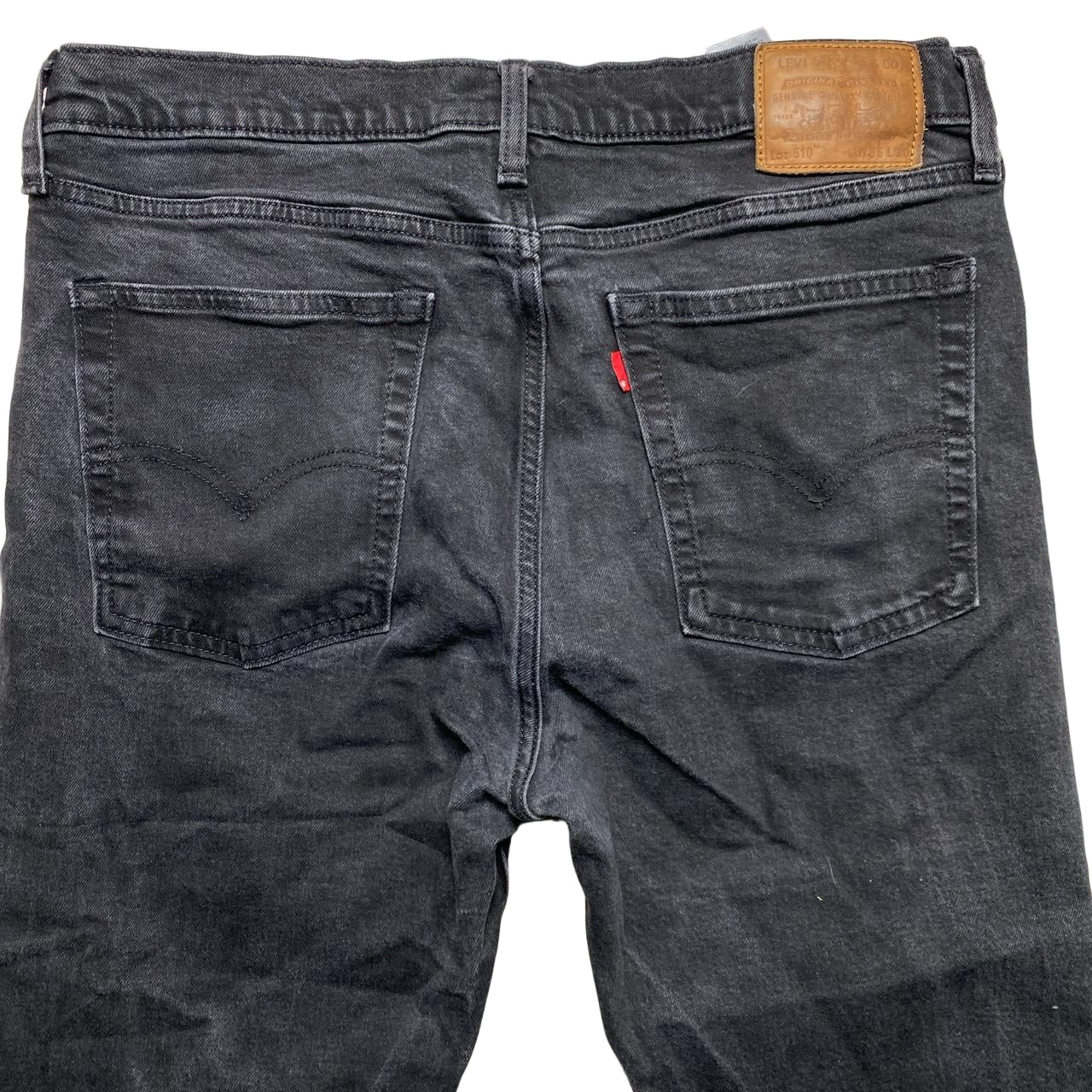 Levis 510 Charcoal Dark Grey Black Jeans (36W)