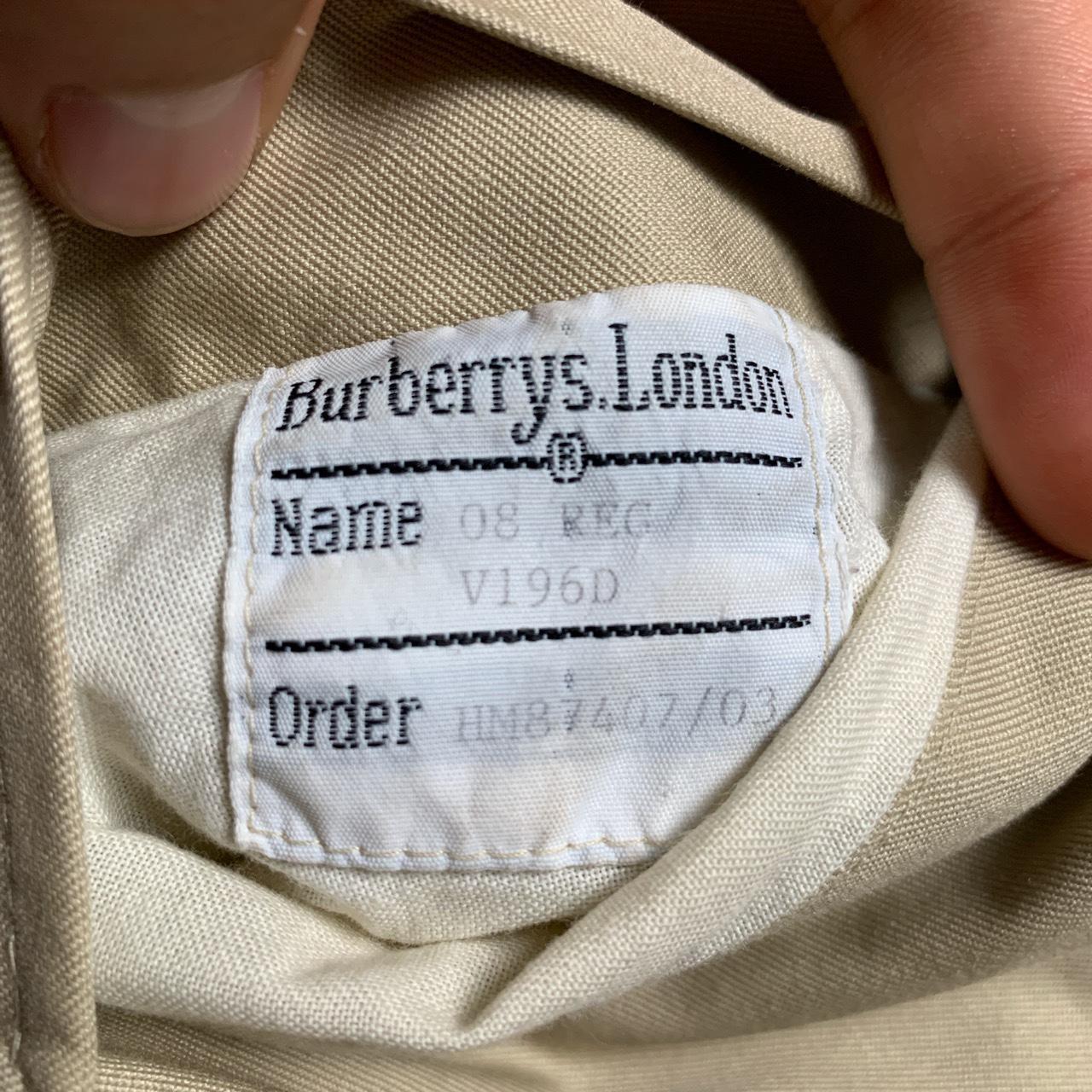 Burberry Burberrys Vintage Cream Bomber Jacket