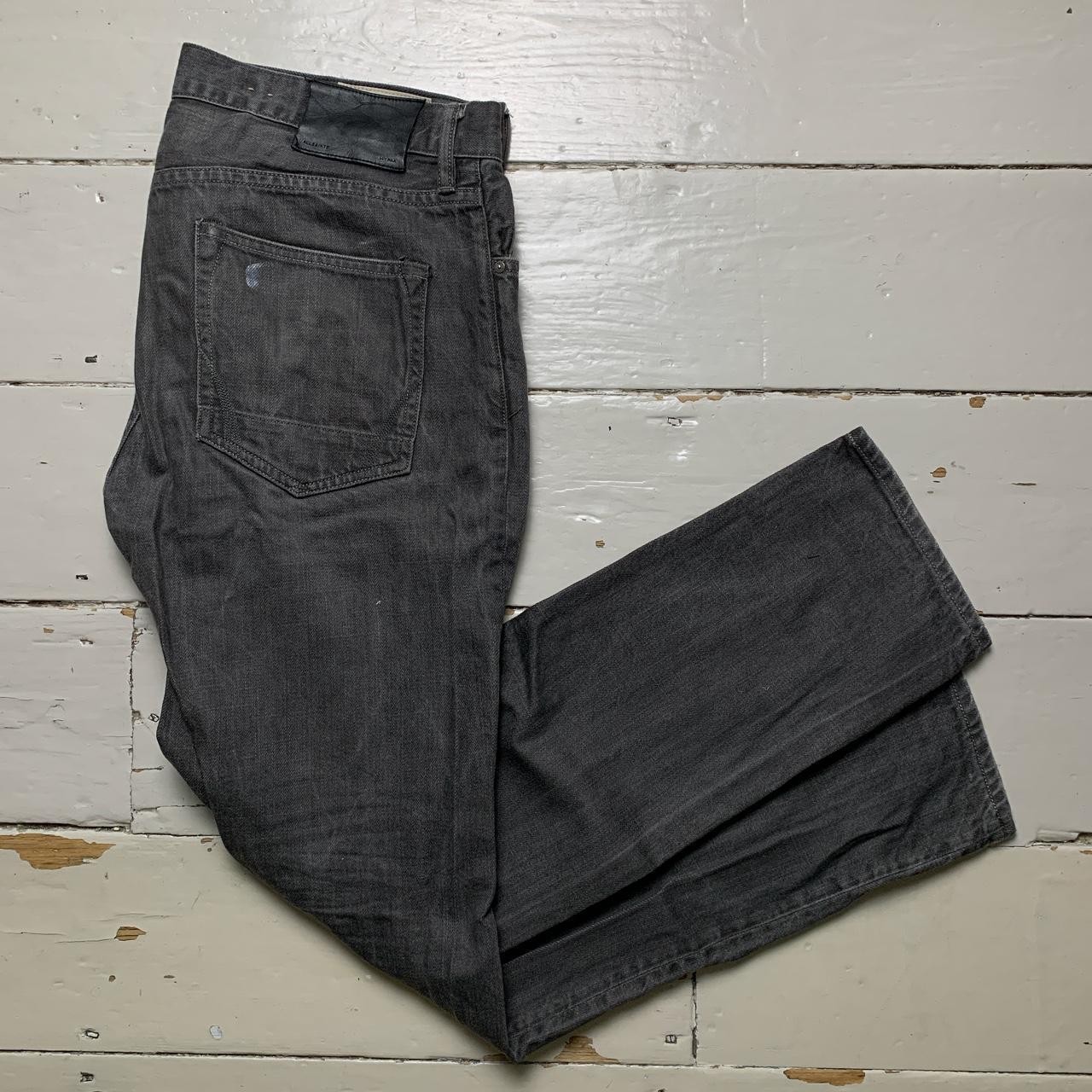 All Saints Grey Iggy Slim Fit Jeans