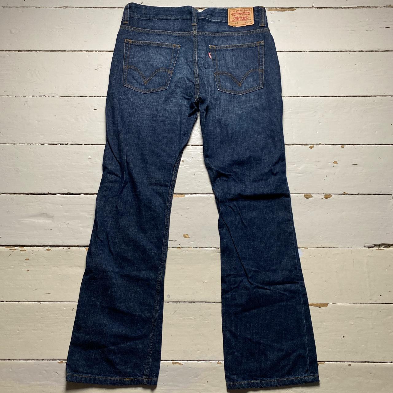 Levis 512 Baggy Navy Jeans