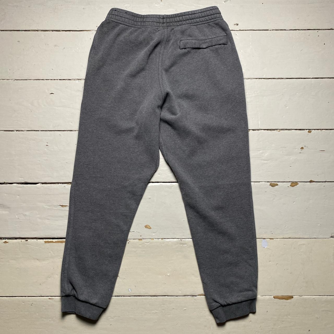 Nike Swoosh Dark Grey and White Joggers