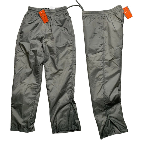 Nike Swoosh Vintage Shell Track Pant Baggy Bottoms Khaki Green (26W)
