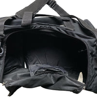 Nike Swoosh Black and White Duffel Bag