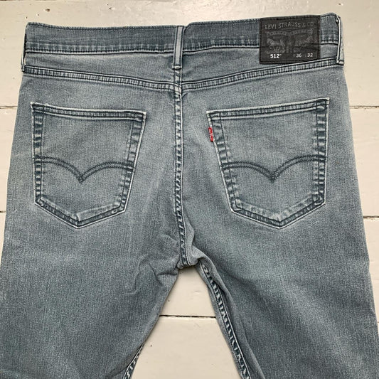 Levis 512 Grey Stonewash Jeans