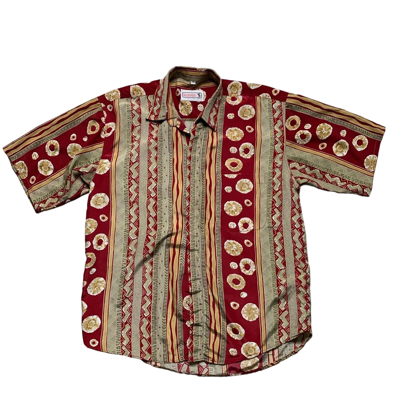Vintage Legends Silk y2k Shirt (M)