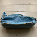 Nike Baby Blue and White Vintage y2k Shoulder Bag