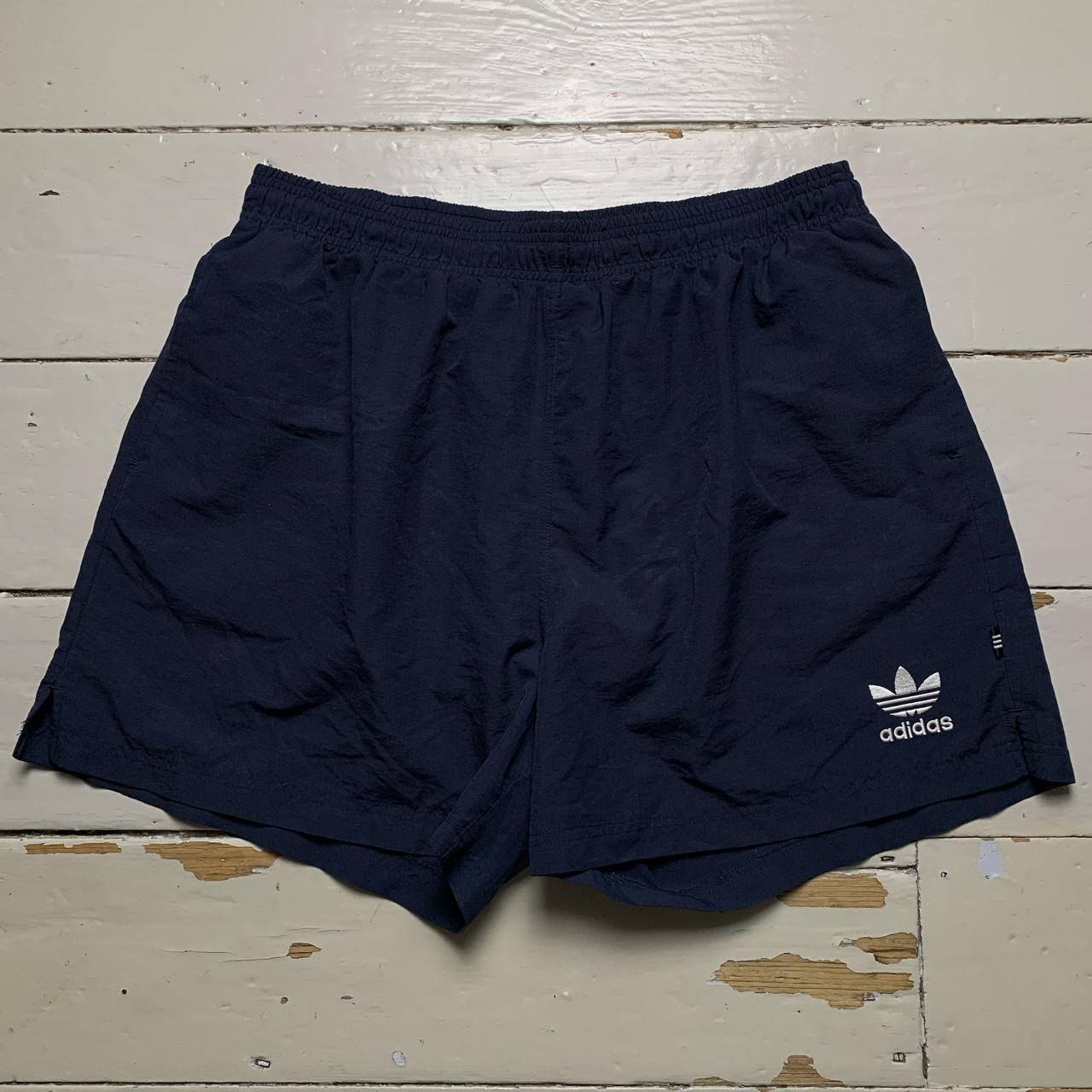 Adidas Originals Vintage Shorts Navy and White